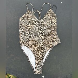 Leopard Print Bodysuit